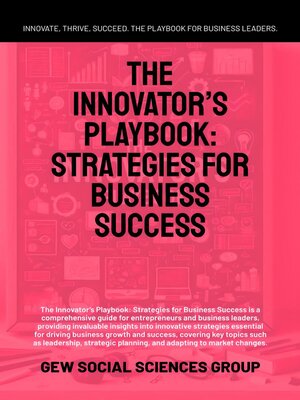 cover image of The Innovator's Playbook